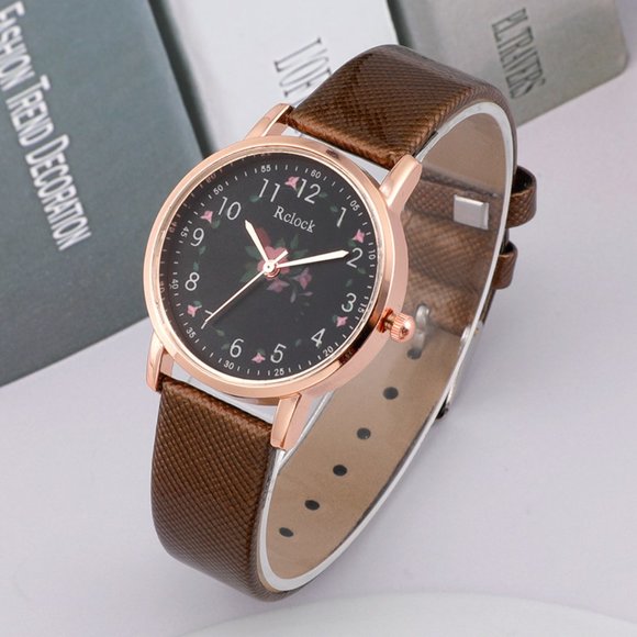 [PINK]leather Belt Casual Womens Rose [Stainless Steel] - Picture 6 of 7